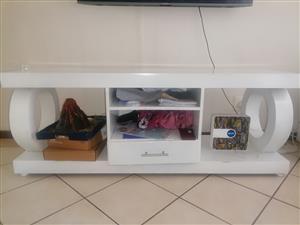 White TV STAND FOR SALE