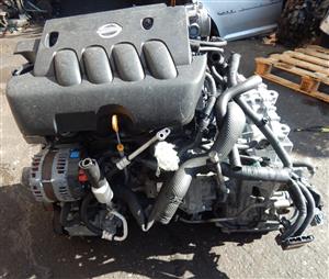 Used Nissan MR20-DE 2.0L Petrol Engine For Sale.