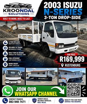 2003 Isuzu N Series 3 ton drop-side
