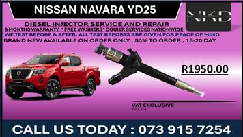 Nissan Navara yd25 Diesel Injectors 