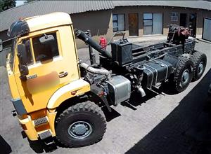 6x6 Kamaz trucks 
