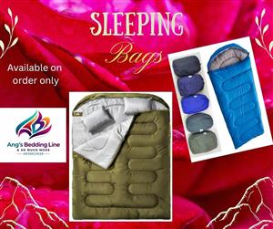Sleeping bags for sale Available on order only Contact for price