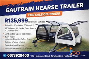 Gautrain Hearse Trailer for Sale on Order
