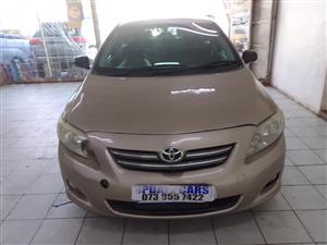 2009 Toyota corolla professional 1.6 Gold Color Manual, Petrol, 92000km 