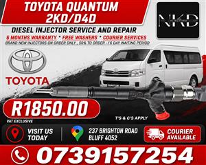 Toyota_Quantum_2KD_Diesel_Injectors_On_Recondition 