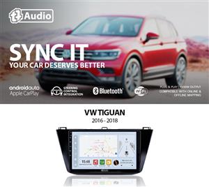TT Audio 10″ replacement radio for VW Tiguan 2016 - 2018 (CLASS D)