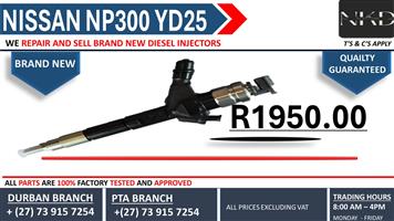 Nissan Np300 yd25 Diesel Injectors 