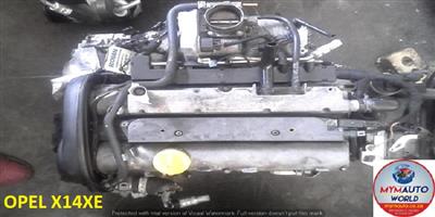 Opel Astra Corsa 1.4L 16V X14XE Engines for sale
