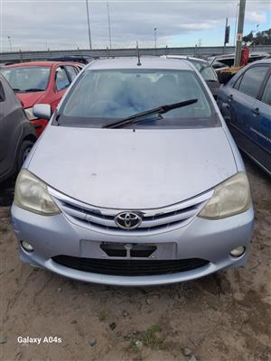 TOYOTA ETIOS 2012 2NRV 1.4L MANUAL - PETROL - STRIPPING FOR SPARES