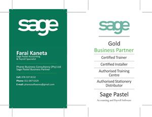 SAGE PASTEL ACCOUNTING & PAYROLL SOFTWARE YEAR-END CONSULTANCY