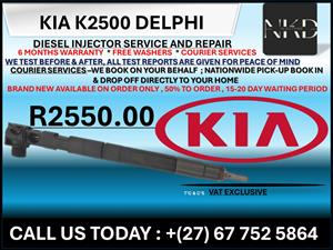 Kia K2500 Delphi Diesel Injectors 