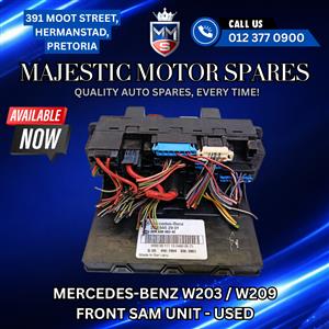 Mercedes-Benz W203 W209 Front SAM Unit Used