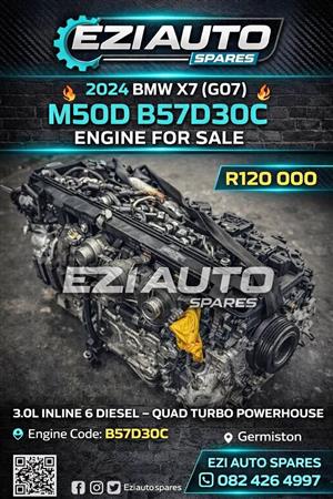 BMW x7 m50d engine