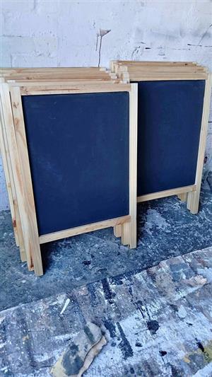 Chalkboard double-sided 80cmx110cm