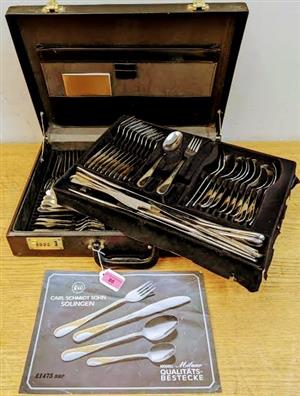 CUTLERY  EXQUISITE SOLINGEN  EUROPEAN 10 PPL SETTING PLUS  ALL THE  EXTRAS  