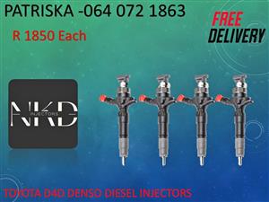 TOYOTA D4D DIESEL INJECTORS FOR SALE