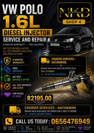 VW_POLO_1.6L_Diesel_Injectors_on_Recon_at_NKD