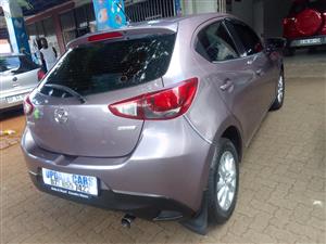2016 MAZDA 2 1.2 ACTIVE MANUAL  PETROL PURPLE COLOR  126.000KM 