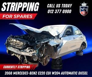 2008 Mercedes-Benz C220 CDI W204 Automatic Diesel Stripping for Spares
