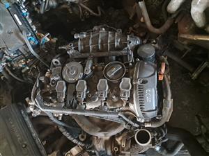 COMPLETE IMPORTED VW EOS 2.0L TFSI/PASSAT/TIGUAN CCZ ENGINE FOR SALE