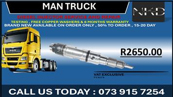 Man Truck Diesel Injectors 