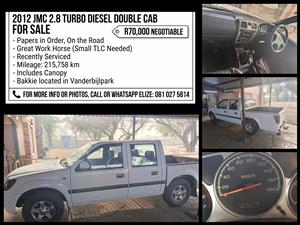 2012 JMC 2.8 turbo diesel double cab 