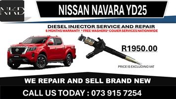 Nissan Navara yd25 Diesel Injectors 