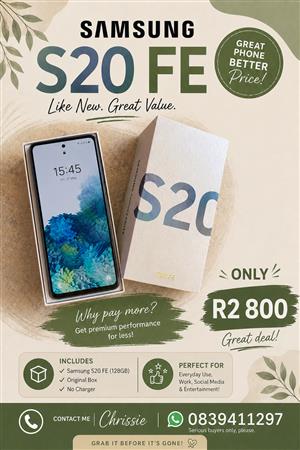 Samsung phone S20FE