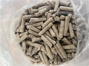 Sawdust wood pellets
