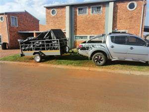 Good day I do transportation I transport goods. I go all over in South Africa