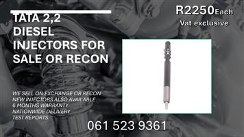 TATA DICOR DIESEL INJECTORS FOR SALE WITH TEST REPORTS 