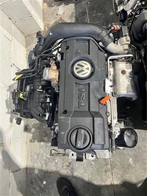 CAX ENGINE  1.4 TIGUAN GOLF MK6