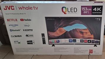 Brand new 60 inch JVC Whale TV