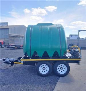 2000L water bowser trailer