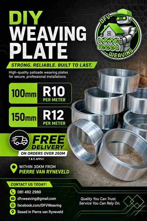 Palisade Weaving Plate  / Coils
