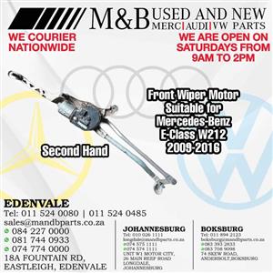 Wiper Motor Front (Second Hand) Suitable for Mercedes-Benz E-Class W