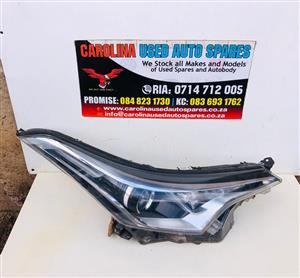 Toyota CH-R right side halogen headlight (2017-2023)
