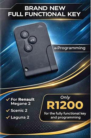 Renault Megane Scenic Key Cards for sale