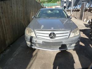 Mercedes C180 CGI W204 1.8 Petrol AT 2718 Silver - 2011 SPARESBOYZ STRIPPING