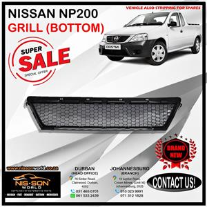 NISSAN NP200 GRILL (BOTTOM)