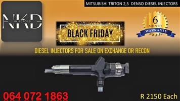 MITSUBISHI TRITON 2.5 DIESEL INJECTORS FOR SALE