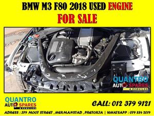 BMW M3 F80 2018 Used Engine For Sale 