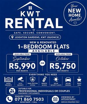 One Bedroom flat KWT 