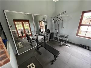 HOME GYM - Items available individually, or as complete home at a reduced price 
