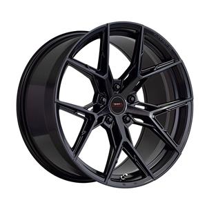 19″ A-Line Hydro 5/108 Velvet Black Flowform Alloy Wheels