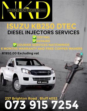 LIMITED TIME OFFER ISUZU KB250 DTEC INJECTORS 