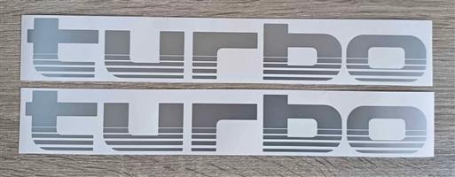 Land Cruiser TURBO Stickers/ vinyl cut decals