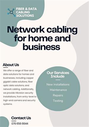 Cat 6 LAN cable for sale. We courier nationwide or collect in Kameeldrift West, Pretoria. 