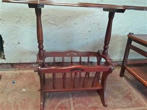 Imbuia telephone table