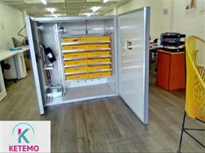 Egg incubator ( capacity 5280 capacity) Double Door